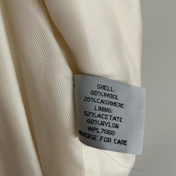 Ann Klein wool/cashmere coat 10P - Picture 5 of 10